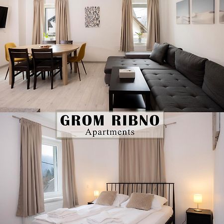Grom Ribno Apartments Bled Dış mekan fotoğraf